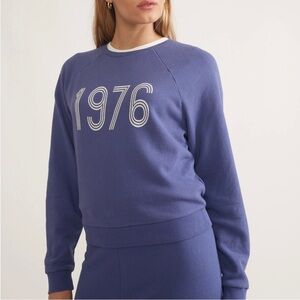 Marine Layer 1976 Vintage Terry Sweatshirt size Small NWT